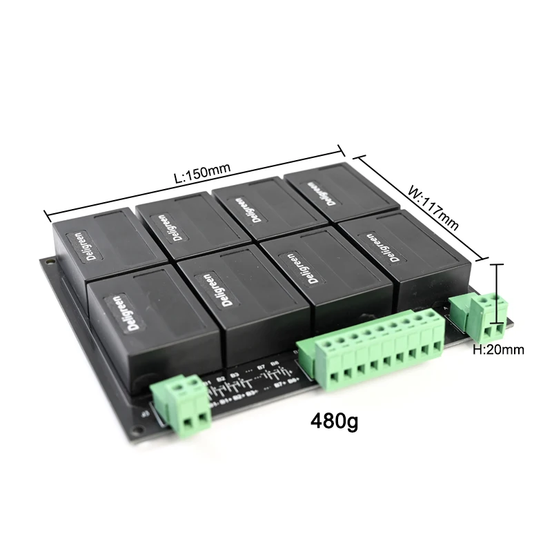 QNBBM Lithium Battery Equalizer 8S 24V Balancer Lifepo4 LTO NCM LMO 18650 DIY Pack Voltage Balancing