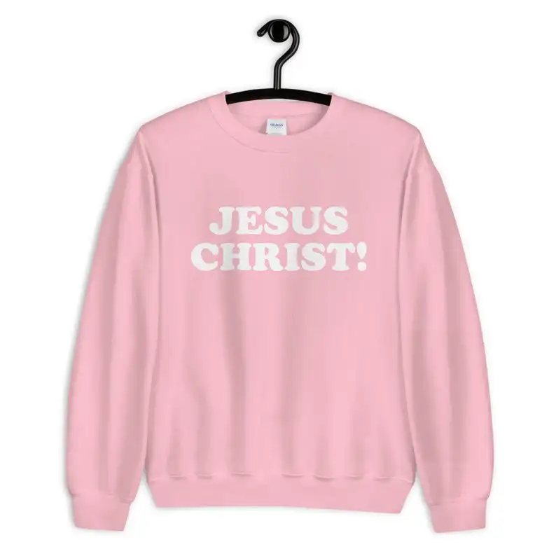 Harajuku Jesus Christ Jesus Sweatshirts Women Religious Pullovers Harajuku Hoodie Jumpers Autumn Long Sleeve Tops Drop Shipping