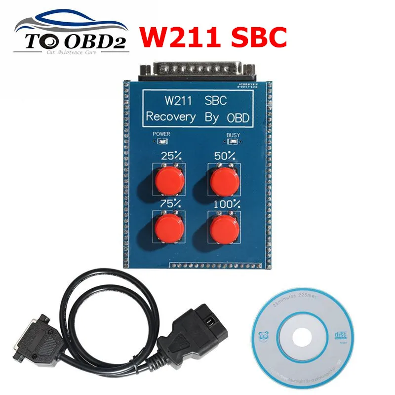 Newest SBC reset tool for Mercedes for Benz W211 R230 ABS SBC Reset Tool--Recovery by OBD Directly Free Shipping