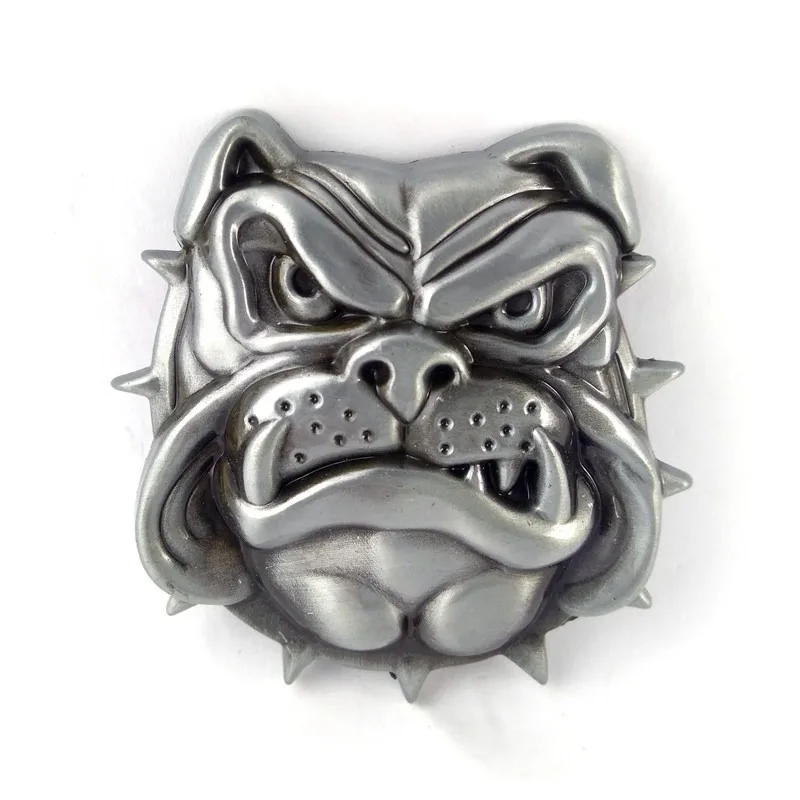 

Cool Bulldog Wolf Bull Animal Belt Buckles Metal for Casual Men Western Cowboy Fashion DIY Accessories Drop Shipping Welcome