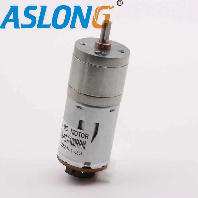 JGA25-370B 12v dc Electric Encoder DC Geared Reducer motor 25mm metal gearbox reducer mini Engine  speed down hall sensor 11PPR