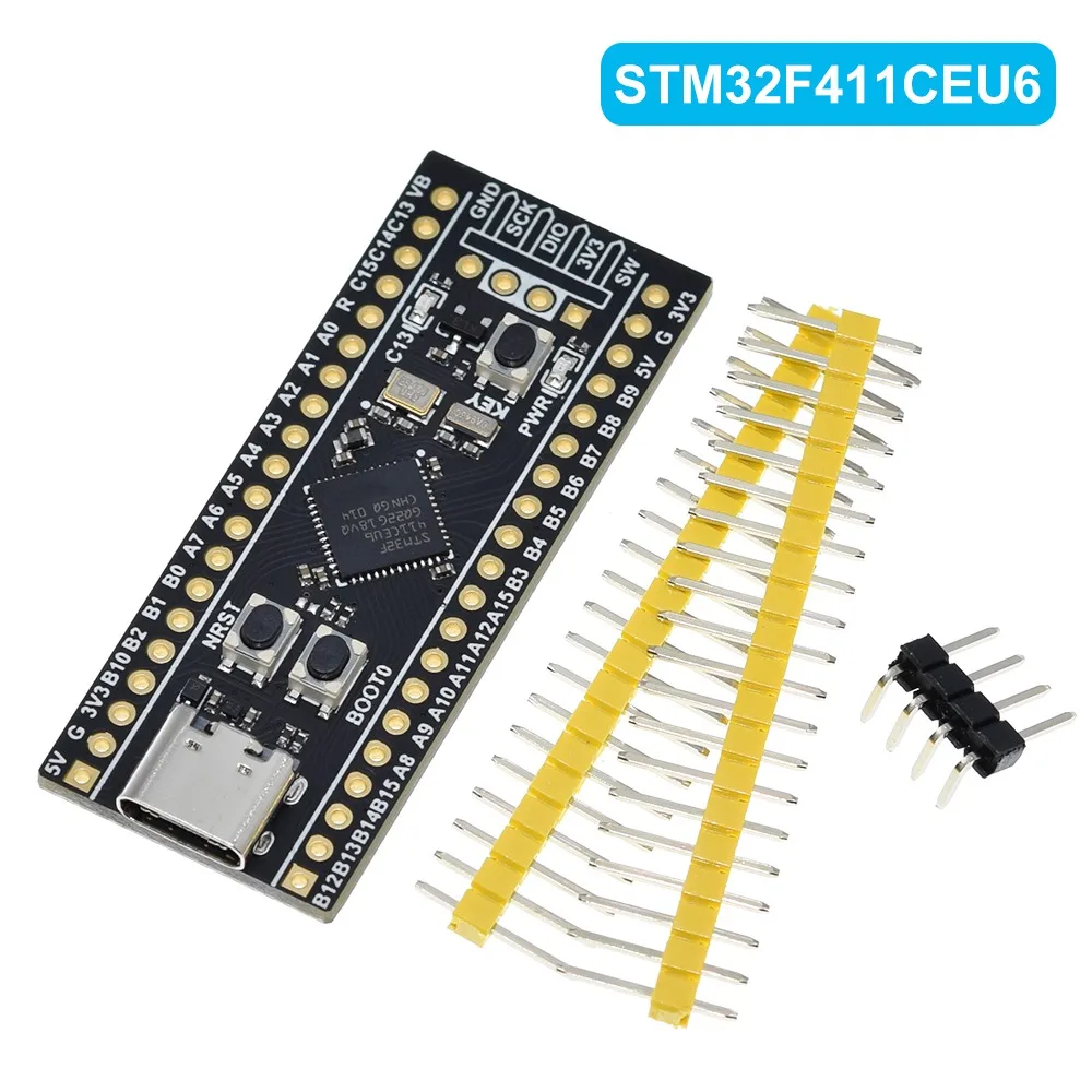 STM32F401 Entwicklungsboard STM32F401CCU6 STM32F411CEU6 STM32F4 Lernboard für Arduino + ST-LINK V2 Download Programmierer – Detail 16