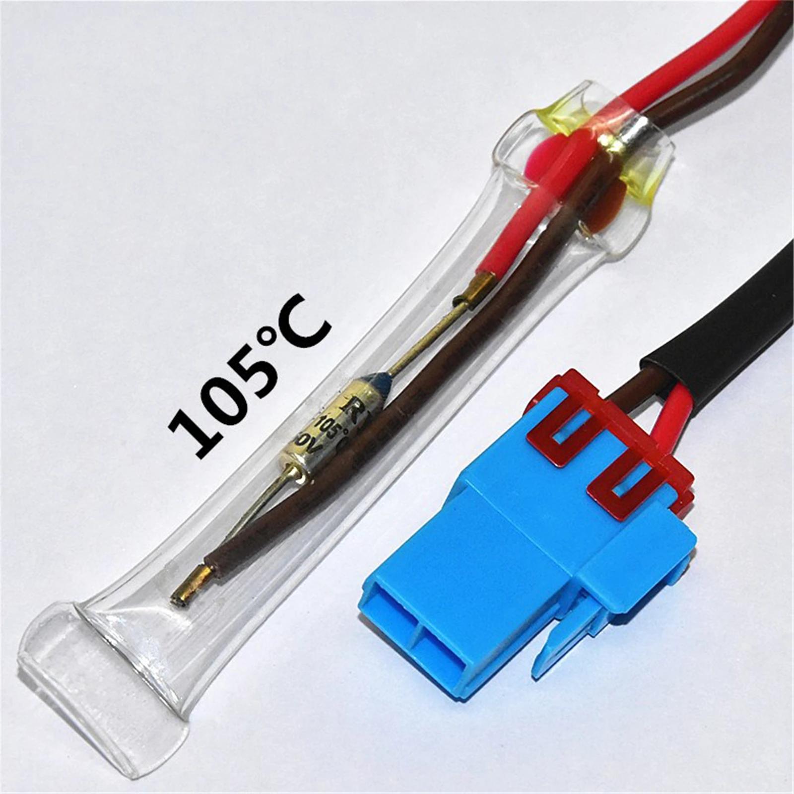 2Pcs Refrigerator Defrosting Temperature Fuse for Samsung Fridge Freezer Thermal Fuse Defrost Sensor Repair Parts Accessories