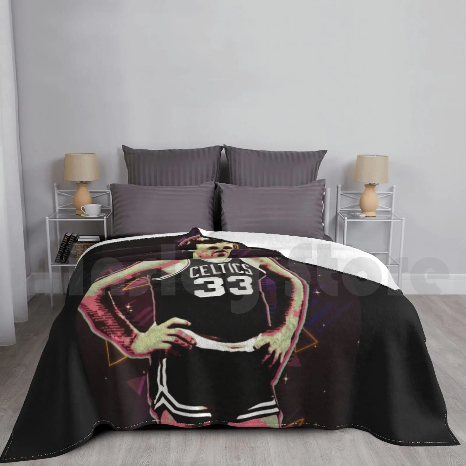 Larry Bird Blanket Fashion Custom Larry Bird Larry Bird