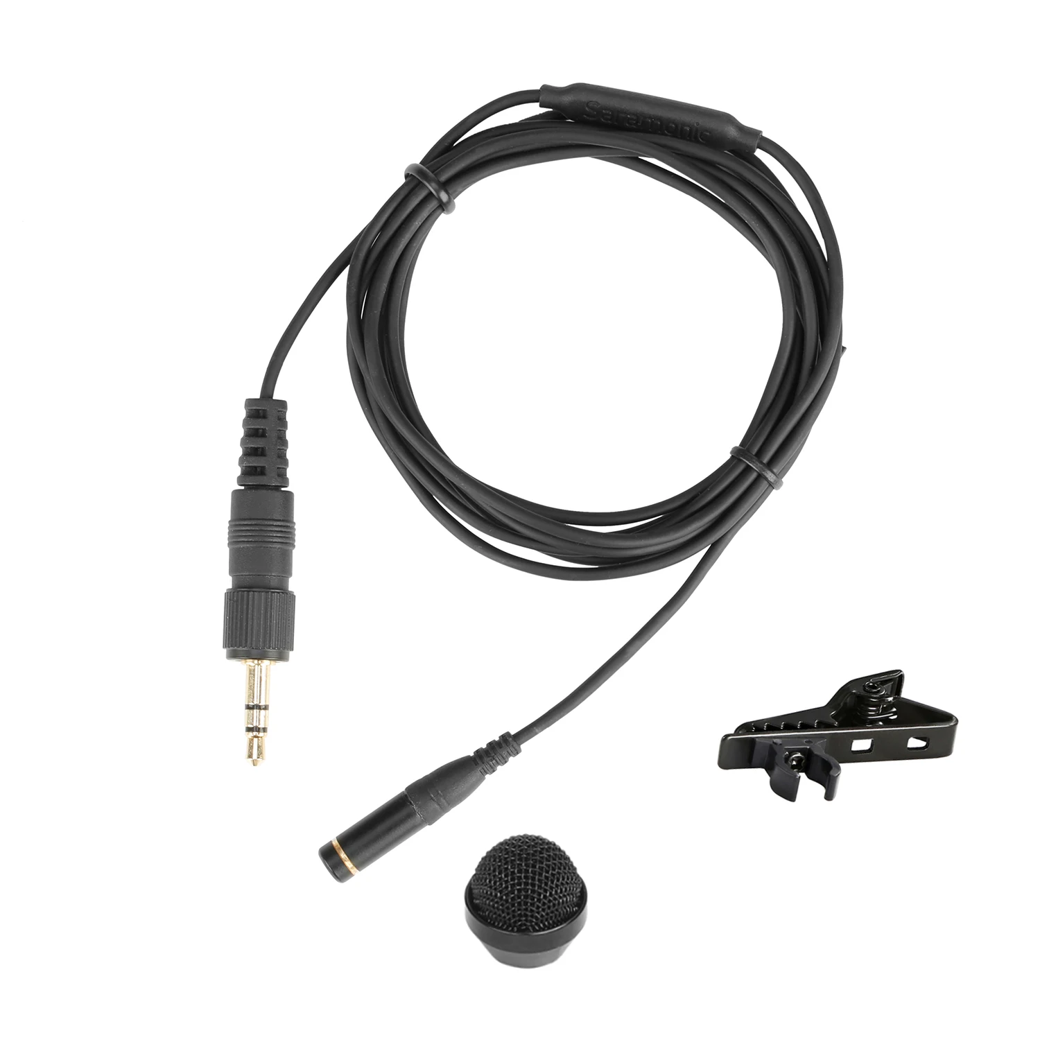 Saramonic DK3A 3,5 mm vergrendelbare TRS condensator lavalier reversmicrofoon voor RODE/BOYA/SENNHEISER/TASCAM/ZOOM streaming YouTube Vlog
