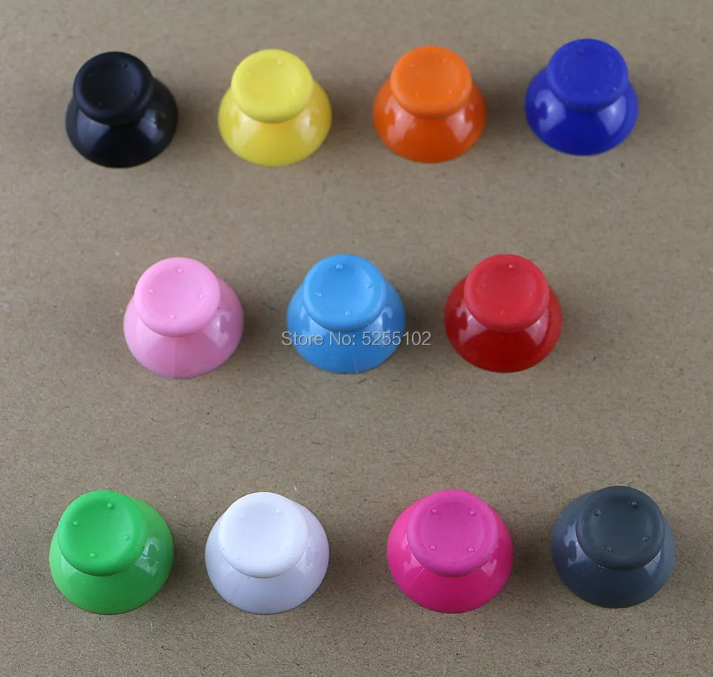 5pcs/lot New FOR XBOX 360 3D Analog Stick Cover Plastic Thumbstick Joystick Mushroom Cap For Xbox360 Wireless Controller