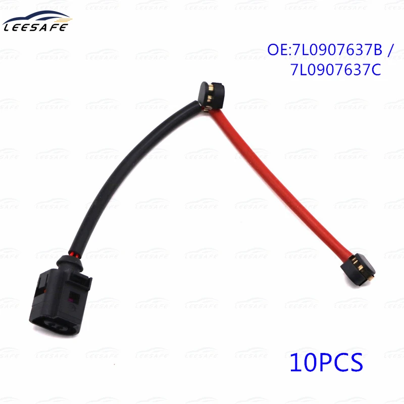 

Датчик износа тормозных колодок 7L0907637C 7L0907637B для Audi Q7 Quattro, PORSCHE Cayenne, 9PA, VW TOUAREG, 10 шт.
