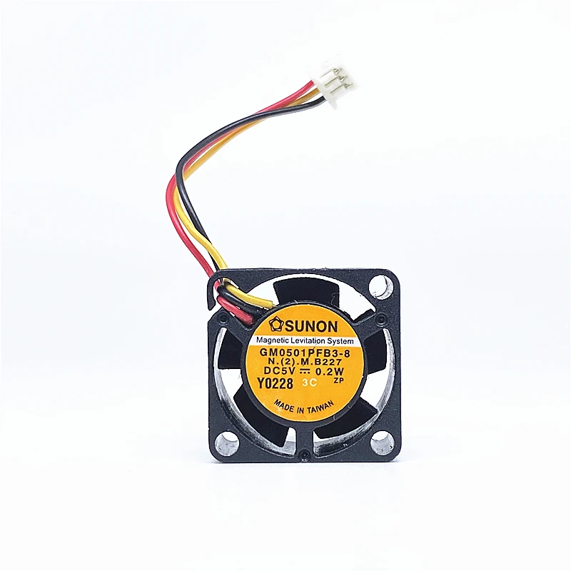 SUNON 2010 20MM 2cm 5V 0,2W 20x20x10MM Lüfter 15000RPM Mini Laptop Lüfter Kugel GM0501PFB3-8 3pin – Detail 4