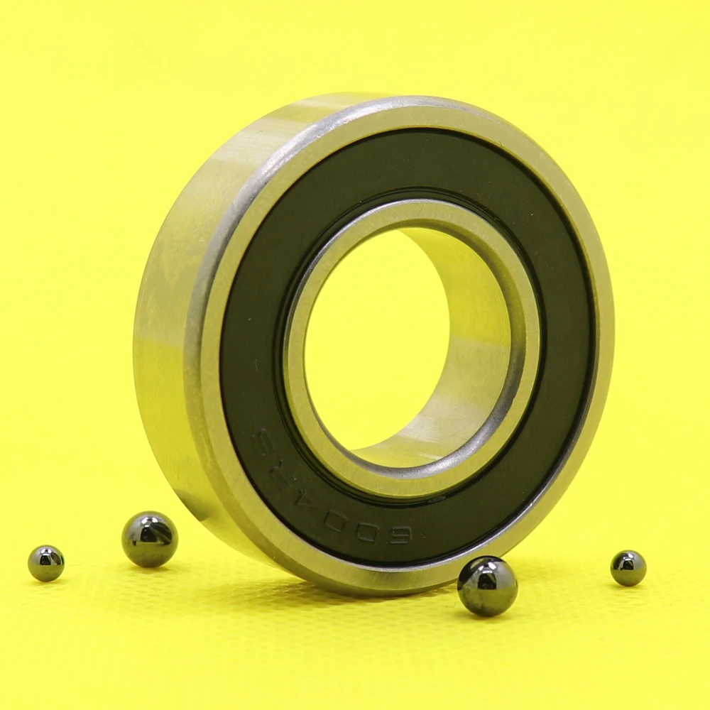 6004 Hybrid Ceramic Bearing 20x42x12 mm ABEC-1 1PC Bicycle Bottom Brackets & Spares 6004RS Si3N4 Ball Bearings