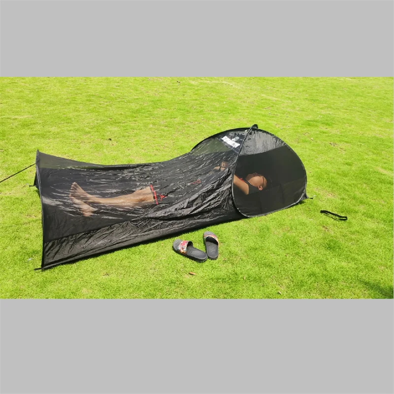 Ultra-Light Automatic Pop-Up Camping Tent， Anti-Mosquito Awning，Outdoor Rest Tent，Beach Leisure Net