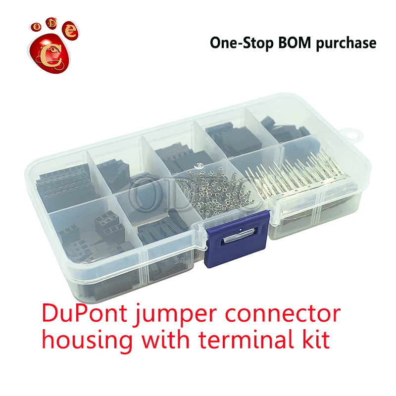 

DuPont 2.54mm jumper connector housing with terminal kit 620pcs 310pcs 2.54mm