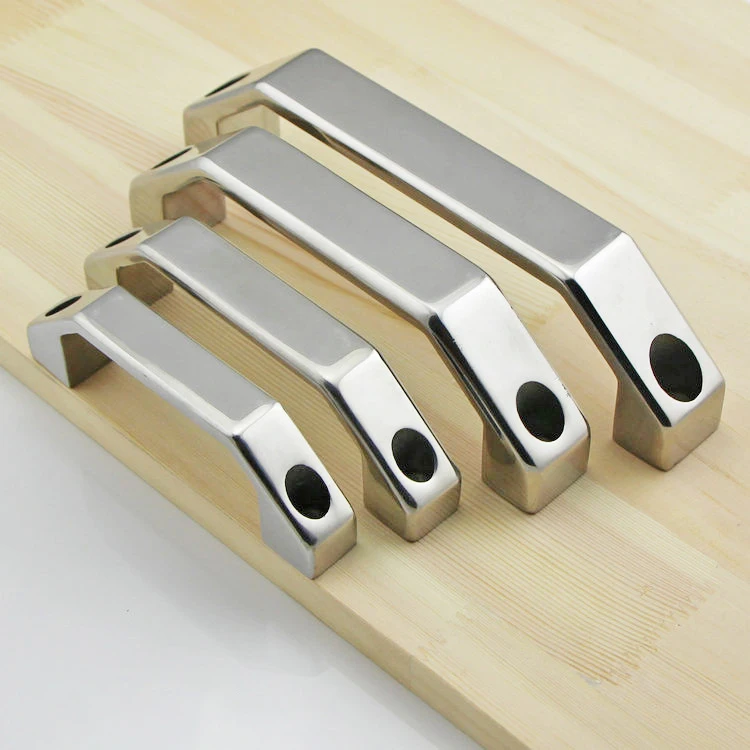 Picture 5: Thickened Solid 304 Stainless Steel Heavy Handle Plus Heavy Door Bow Knobs Industrial Load-Bearing Pull Handle