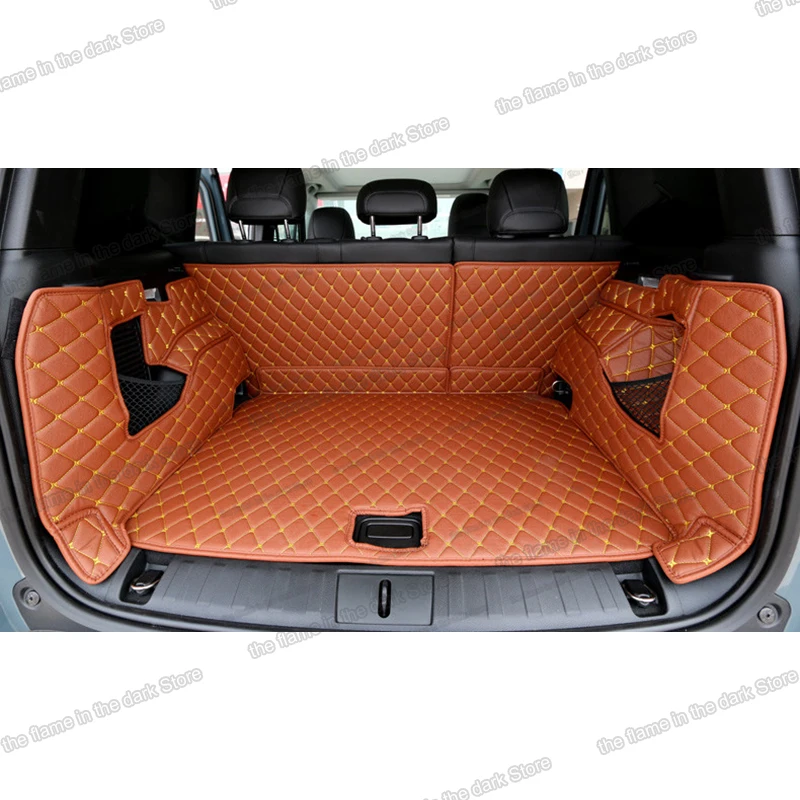 

lsrtw2017 for jeep renegade leather car trunk mat cargo liner 2016 2017 2018 2019 2020 2021 accessories carpet boot rear seat