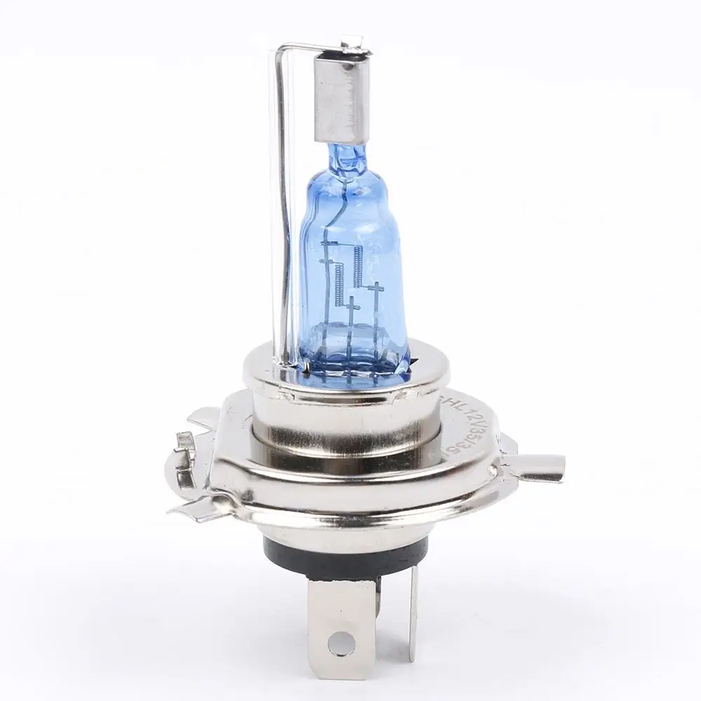 [ Fast Shipping ] H4 35W Xenon HID Headlight Halogen Light Bulb Lamp White 6000K Car Motorcycle