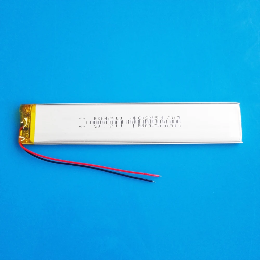 EHAO 4025130 3.7V 1500mAh Lipo polimerowy akumulator litowy do GPS DVD Bluetooth rejestrator ebooka kamera LED