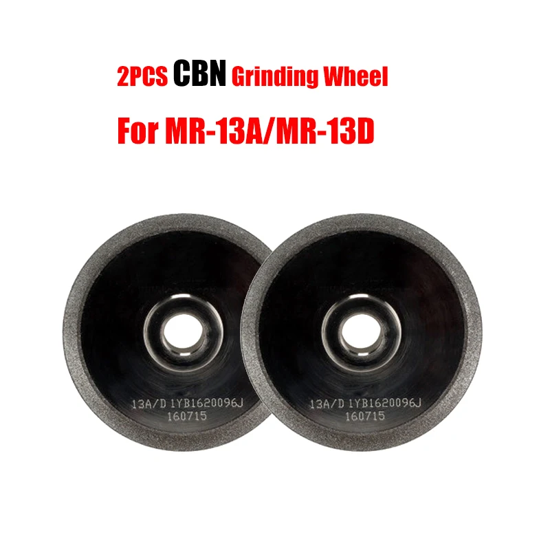 

2PCS CBN/SDC Grinding Wheels Extend Option Accessories of MR-13A/MR-13D/X6/13B/26A/26D Drill Sharpener