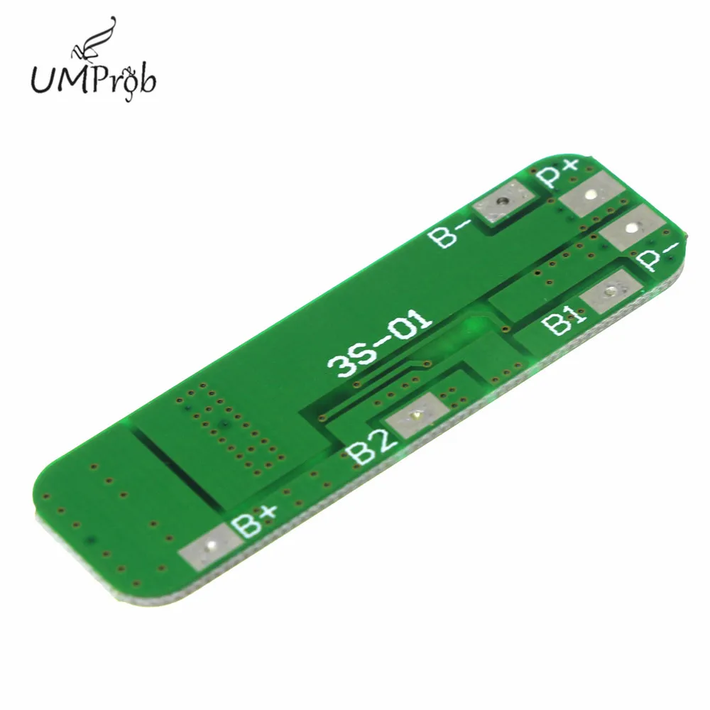 3S 6A Li-ion 12V 18650 BMS PCM Battery Protection Board Bms Pcm For Li-ion Lipo Battery Cell Pack