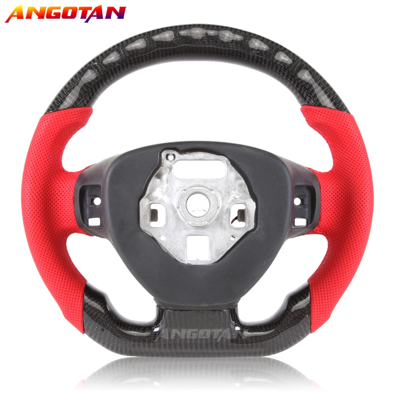 Racing Sports Steering Wheel Carbon Fiber Steering Wheel For Chevrolet Camaro 2011 2012 2013 2014 2015 2016 2017