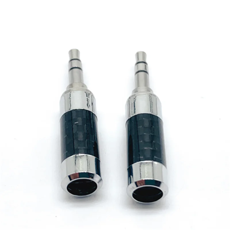 Модернизированная стереогарнитура 3,5 мм с высокоуглеродистым родиевым покрытием 3 DIP, сварочная вилка, 6,0 мм, торцевая горловина