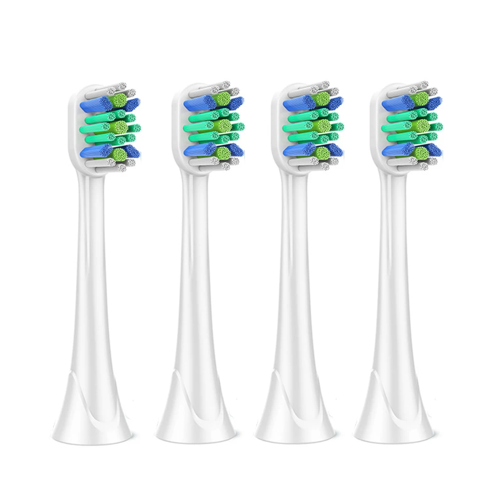 4pcsToothBrush فرشاة رؤساء ل Sonicare HX6411 HX6511 HX6530 HX6710 HX6730 HX6530 HX6920 HX6930 HX6902 HX6910 HX6932 R710 HX9332