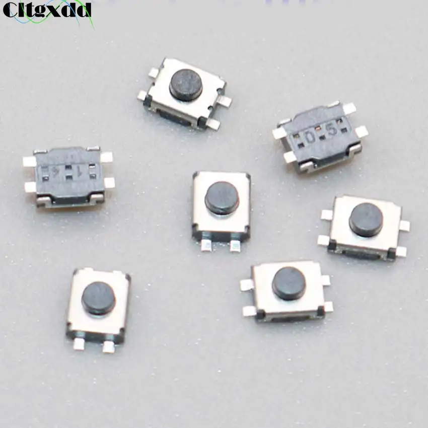 Cltgxdd 50/ 100PCS 3*4*2mm SMD Schalter 4 Pin Touch Micro Schalter Tactile Tact Push taste Schalter 3x4x2mm Mini Tasten – Detail 3