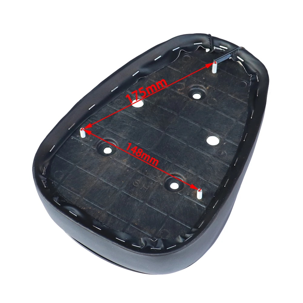 Modified Double Rear Seat Cushion Seat Cushion Backrest Fit For Harley Citycoco Electric Scooter Accessories