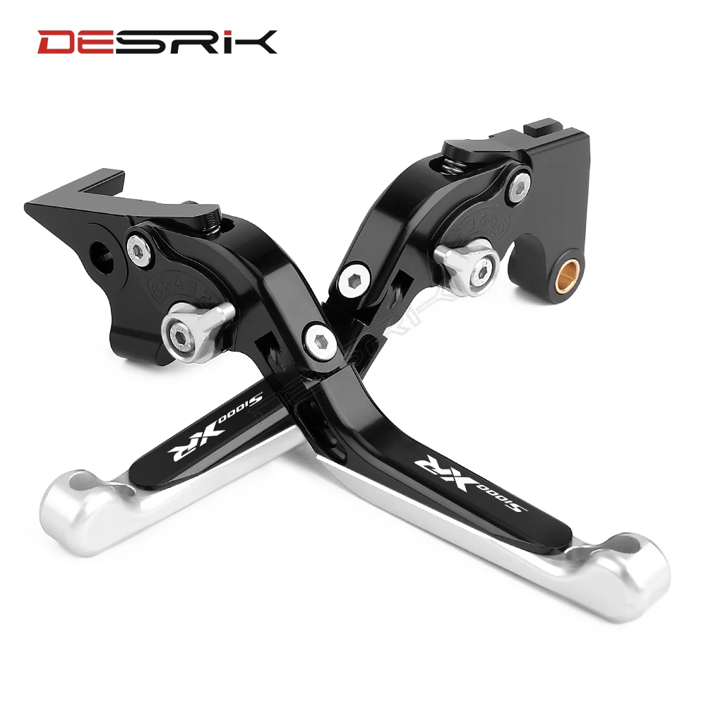 Pair For BMW S1000XR S1000 XR 2015 2016 2017 2018 2019 Motorcycle Adjustable Folding Extendable Brake Clutch Levers S1000XR LOGO