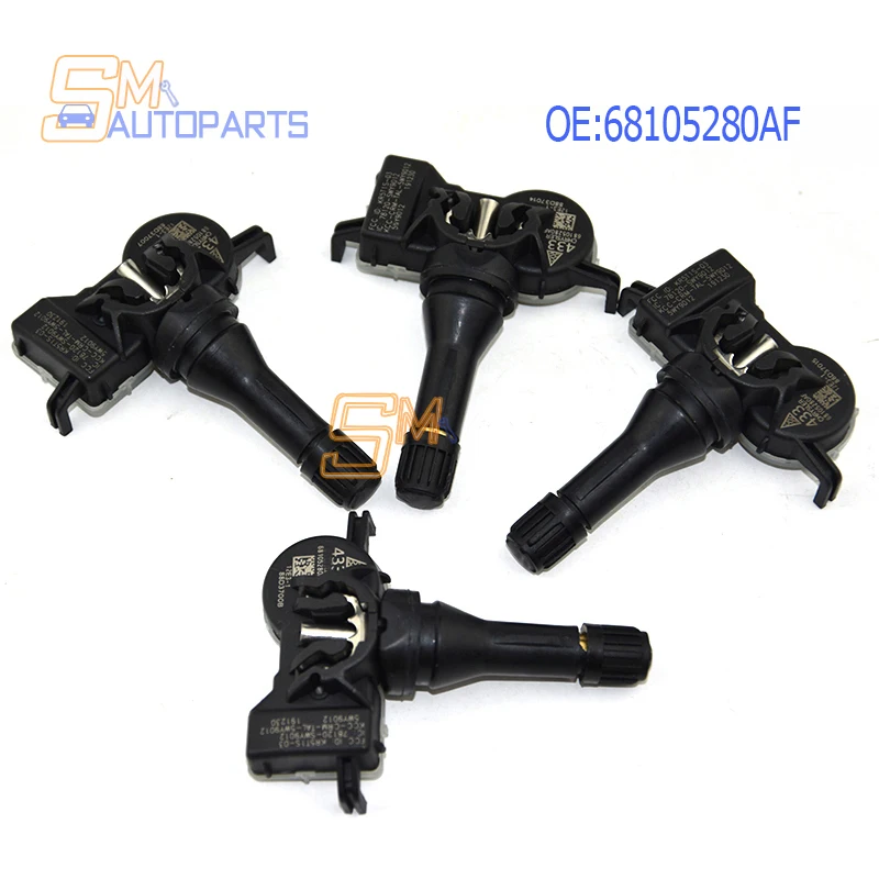 68105280AF 68252493AB New TPMS Tire Pressure Sensor 68313387AB 68399030AA For Jeep Chrysler Dodge 433MHz 68193586AC