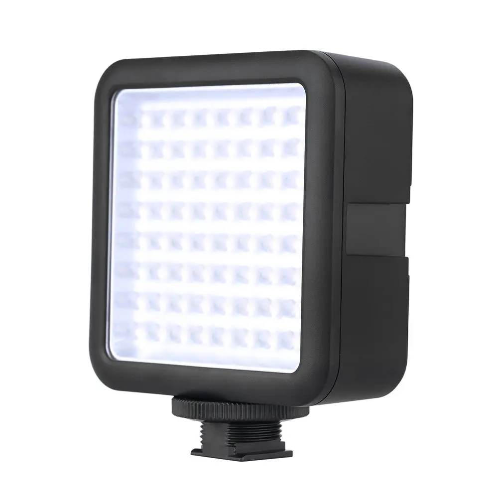 Godox Video Light 64 LED Lights for DSLR Camera Camcorder mini DVR as Fill Light for Wedding News Interview Macrophotogra