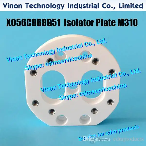 M310 Isolator Plate Lower D118x20t X056C968G51 DK888A for FA10,FA20,FA30,BA8,BA24 Insulating Plate Lower X056C356G53,X055C778G51