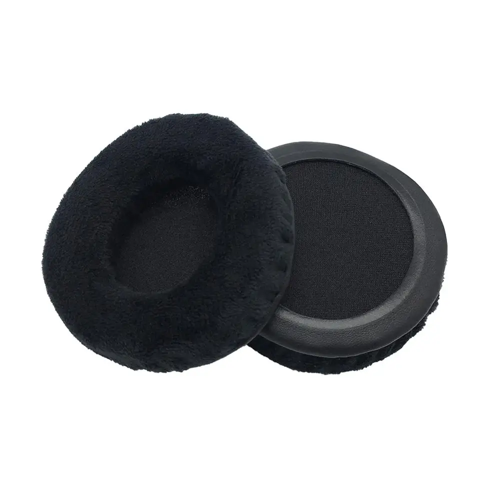 KQTFT 1 Pair of Velvet Replacement Ear Pads for DENON DNHP500 DN HP500 DN-HP500 Headset EarPads Earmuff Cover Cushion Cups