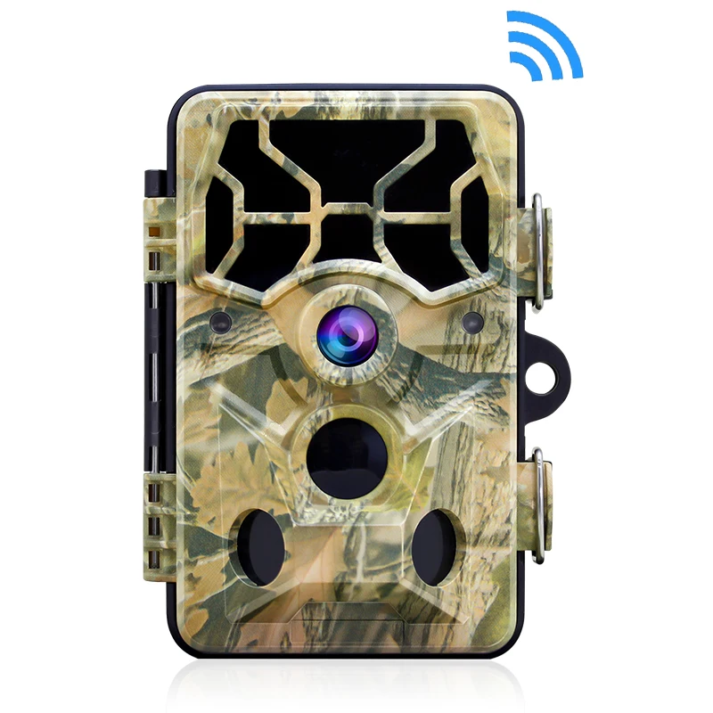 

1296P Digital WiFi Hunting Camera Bluetooth Photo Trap 20MP Night Vision Motion Activated Waterproof IP66 Wildlife Trail Cameras