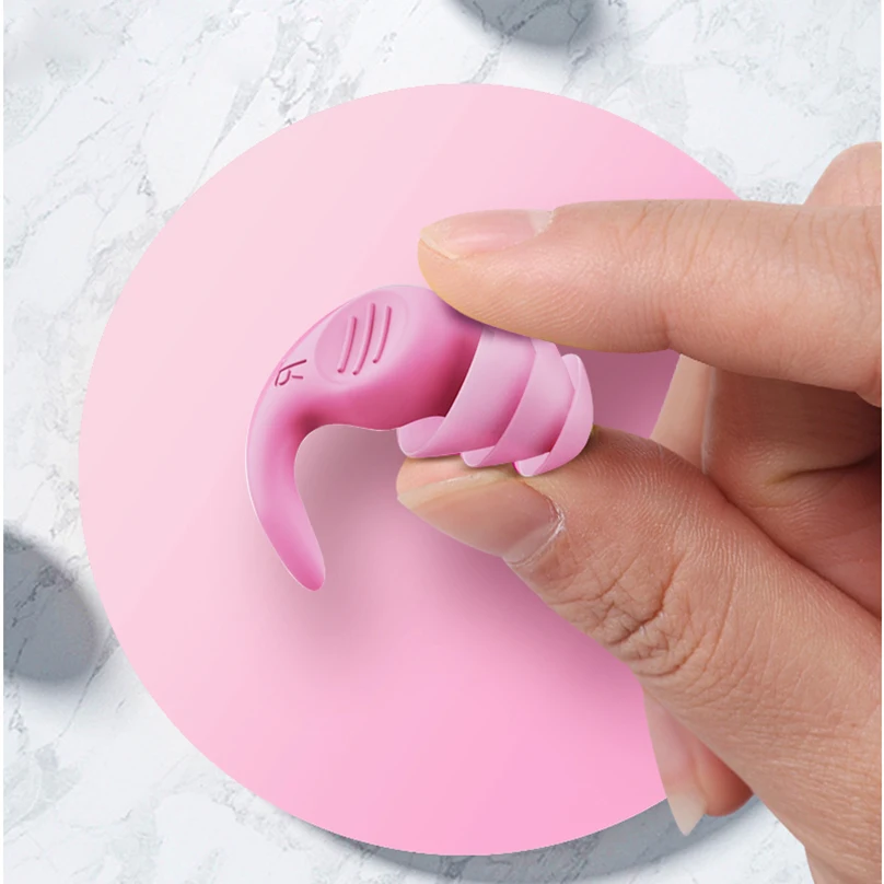 Earplugs Noise Reduction Canceling Music Sleep Small Anti-Noise Ear Plugs Silicone Set Antinoise Bouchon Oreille Soft Oordopjes