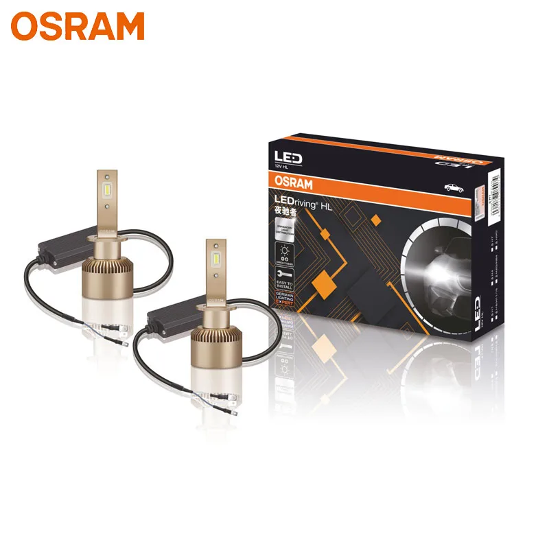 OSRAM LED H1 Headlight YCZ 12V 25W HL 6000K Style White LEDriving LED Car Lamp Original Auto Bulbs With Canbus 36150CW, 2X