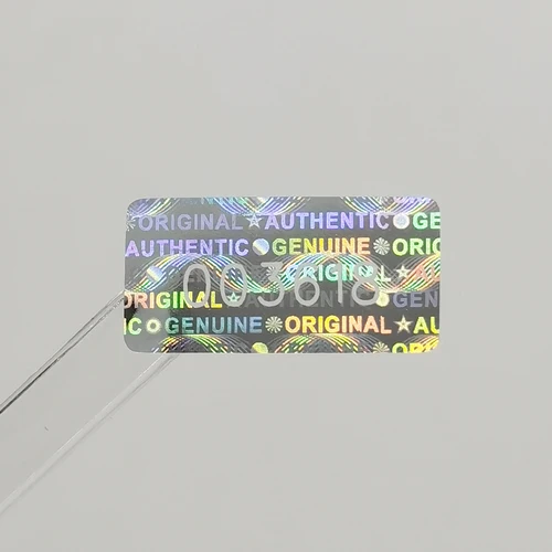 홀로그램 변조 방지 스티커, 보안 씰링 라벨, 보증 공백 스티커, 고유 일련 번호, 20x10mm, 280 개 