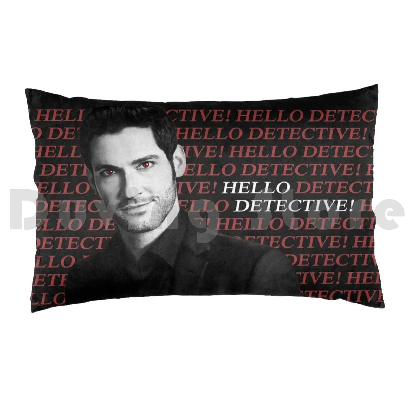 Hello Detective! Pillow Case 20*30 Inch Angels Angel Failed Lux Lucifer Devil Evil Amenadiel Comic