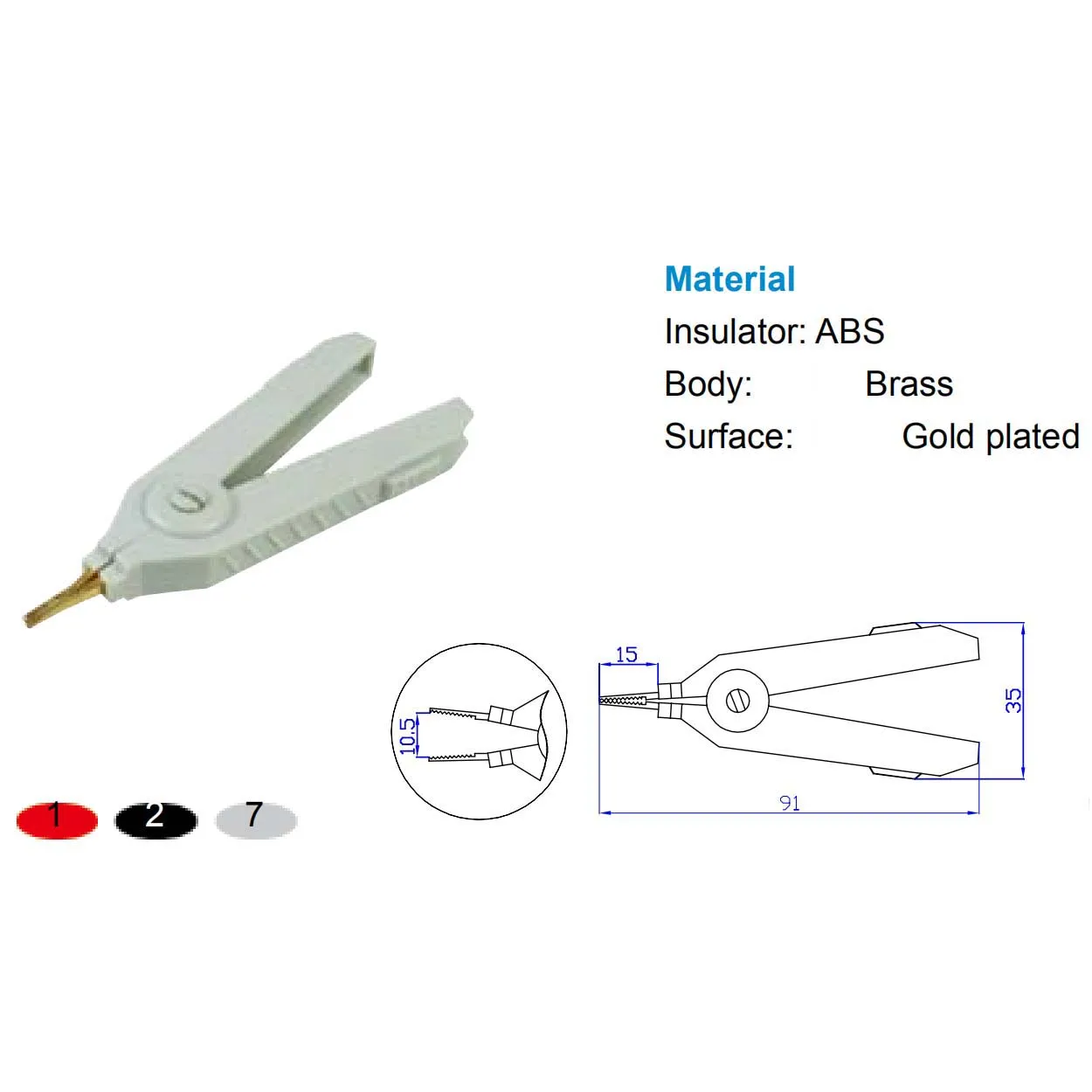 1 Set 100/50/30cm 14AWG Double End Test Lead Wire Electrical Voltage 4mm Banana Plug to LCR Alligator Clip Crocodile Multimeter