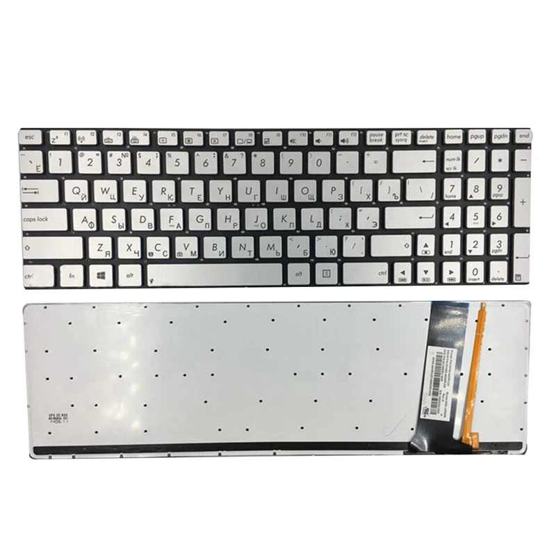 US/RU/JP Laptop Keyboard For ASUS N56 N56V U500VZ N76 R500V R505 N550 N750 Q550 R501VZ R514JR R701VB With Backlit