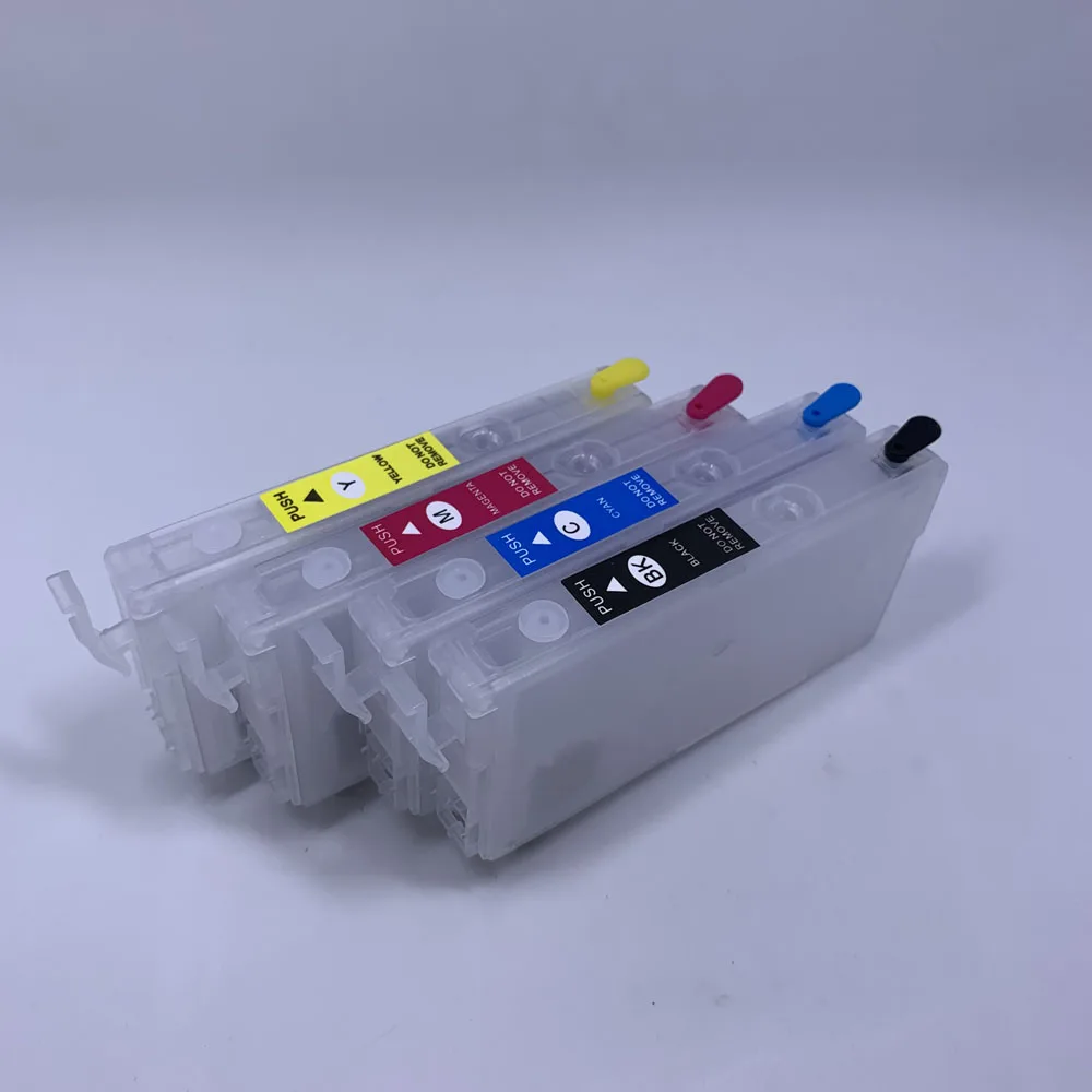 YOTAT 35XL with ARC chip T35XL Refillable Ink Cartridge  T3591 T3592 T3593 T3594 for Epson Workforce Pro WF-3720 WF-3725 Printer