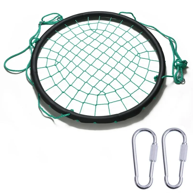 New Outdoor Swing Hammock Rope 40-inch Spider Web Swing Detachable and Easy To Install Picnic Camping Leisure Products