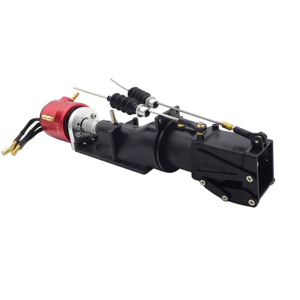 Water Thruster Jet Pump 26mm Backward Ejector Turbo With 3650 KV3300 Brushless Motor for 40cm-60cm RC Jet Drive Boat Jet Boat