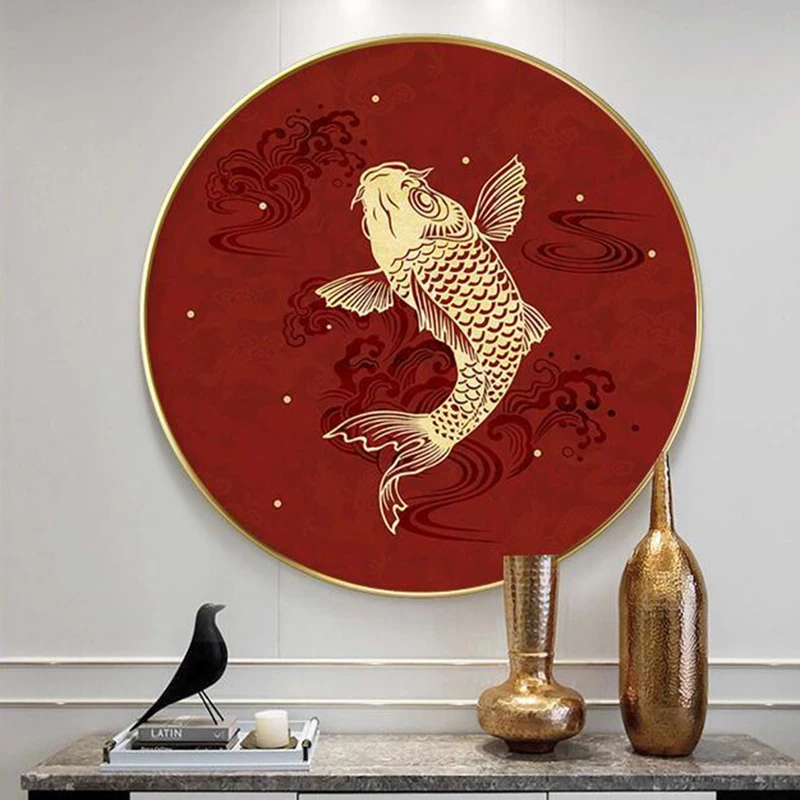 

Diy 5d Sale Diamond Embroidery, Diamond Mosaic,Full,Lucky Carp ,Diamond Painting, Cross Stitch,3d, Decoration, Gift