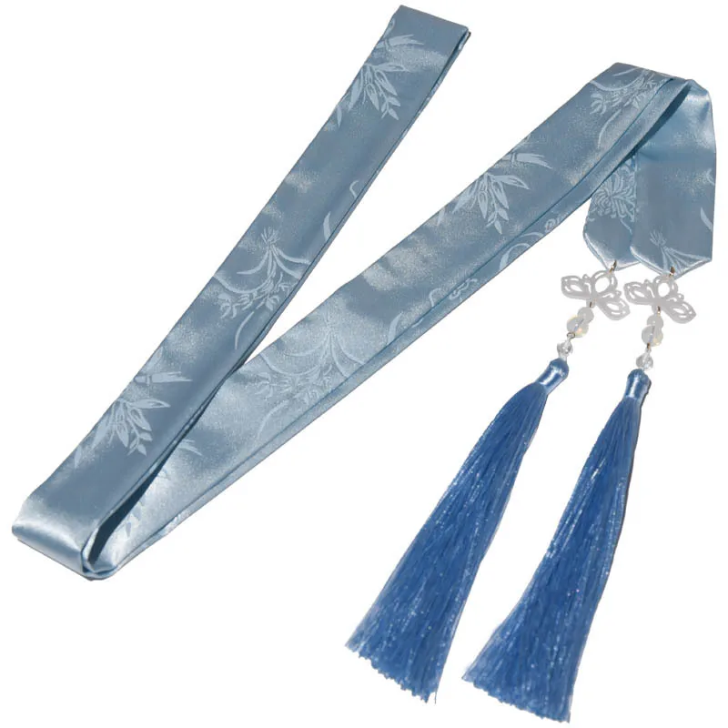 Hanfu هيرباند شرابة الشريط عقال عقال الشعر الحبل الشعر الحبل الاكسسوارات زي القديمة