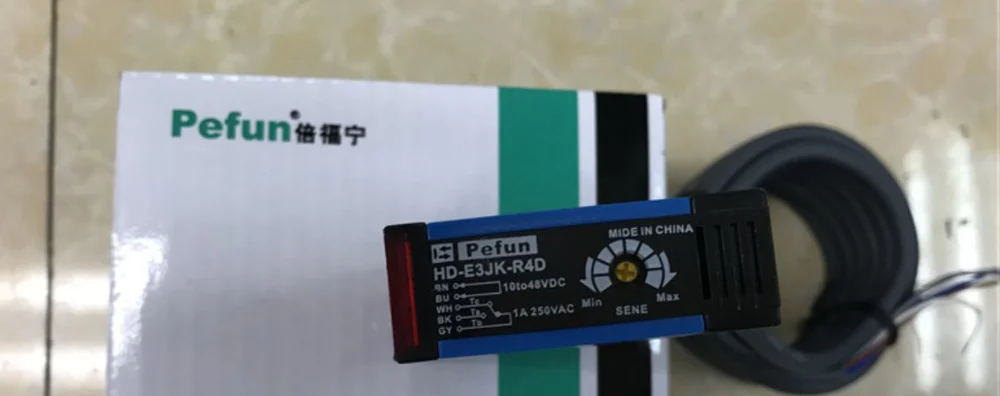 

pefun sensor switch, specular reflection photoelectric switch HD-E3JK-R4D