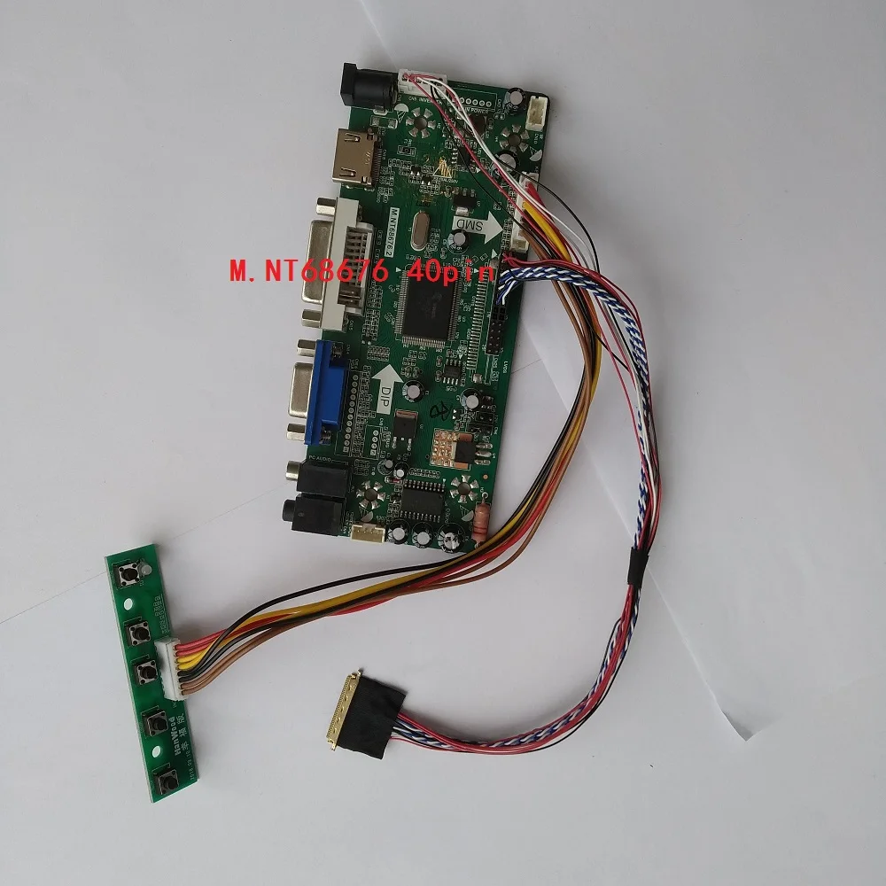 For LP156WH2(TL)(AE)/(TL)(B1)/(TL)(BA)/(TL)(BB)/(TL)(C1) HDMI DVI VGA LED LCD Audio Controller board 1366*768 15.6