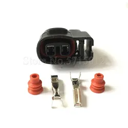 2 Hole Automotive Ignition Coil Plug CVVT Fuel Injector Connector Wiring Auto Socket For Kia