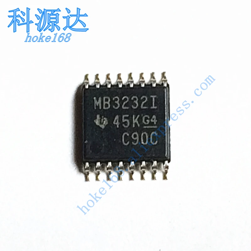 10pcs MAX3232IPW MB3232I MAX3232IPWR TSSOP16 MAX3232 MAX3232IPWRG4 Original Available In Stock