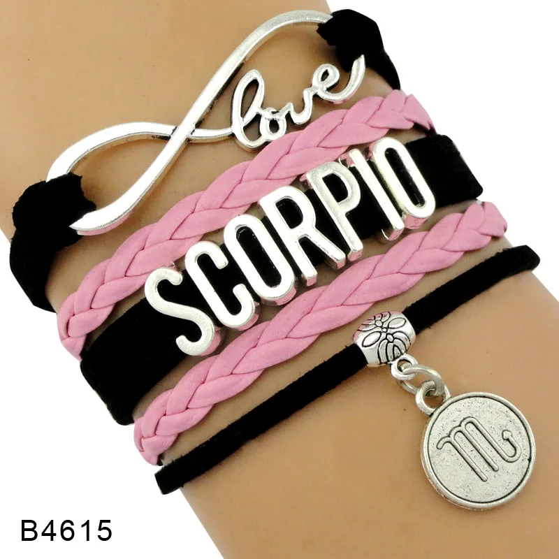 Zodiac Signs Capricorn Aquarius Pisces Aries Taurus Gemini Cancer Leo Virgo Libra Scorpio Sagittarius Mens Girls Women Bracelet