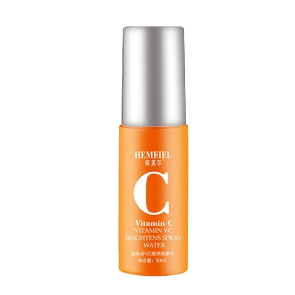 Pure Vitamin C Toner Brightening Essence Spray Control Face Pores Moisturizing Serum Oil Whitening Shrink Care Skin