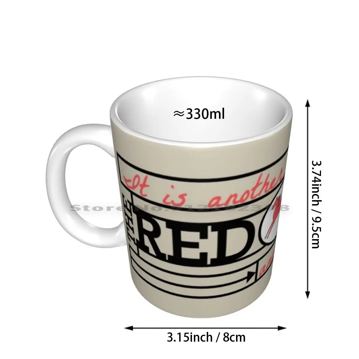 The Red Ceramic Mugs Coffee Cups Milk Tea Mug Longmire Walt Longmire The Red Red Henry Henry Standing Bear Hank Hector Branch